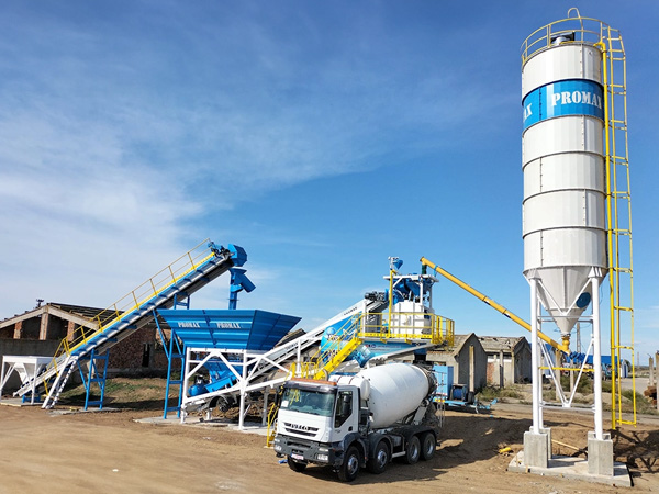 60m³/h Mobil Beton Santrali