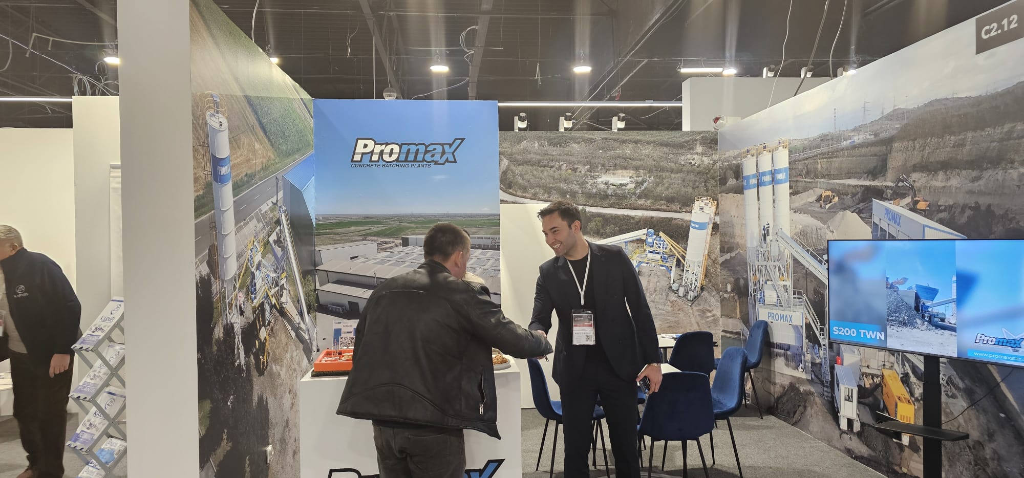 Promax Concrete Batching Plants marcou presença na feira Poland Concrete Expo