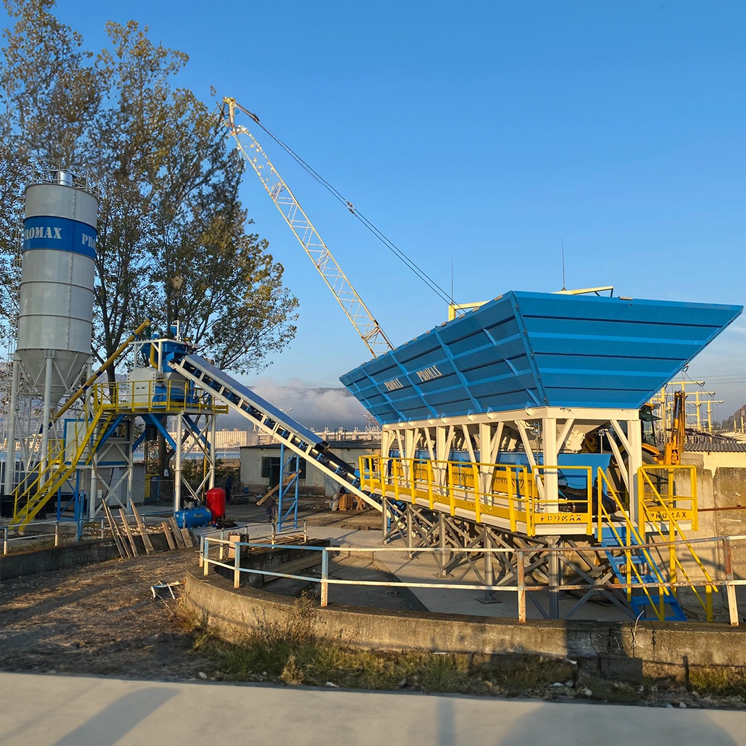 60m³/h Kompakt Beton Santrali
