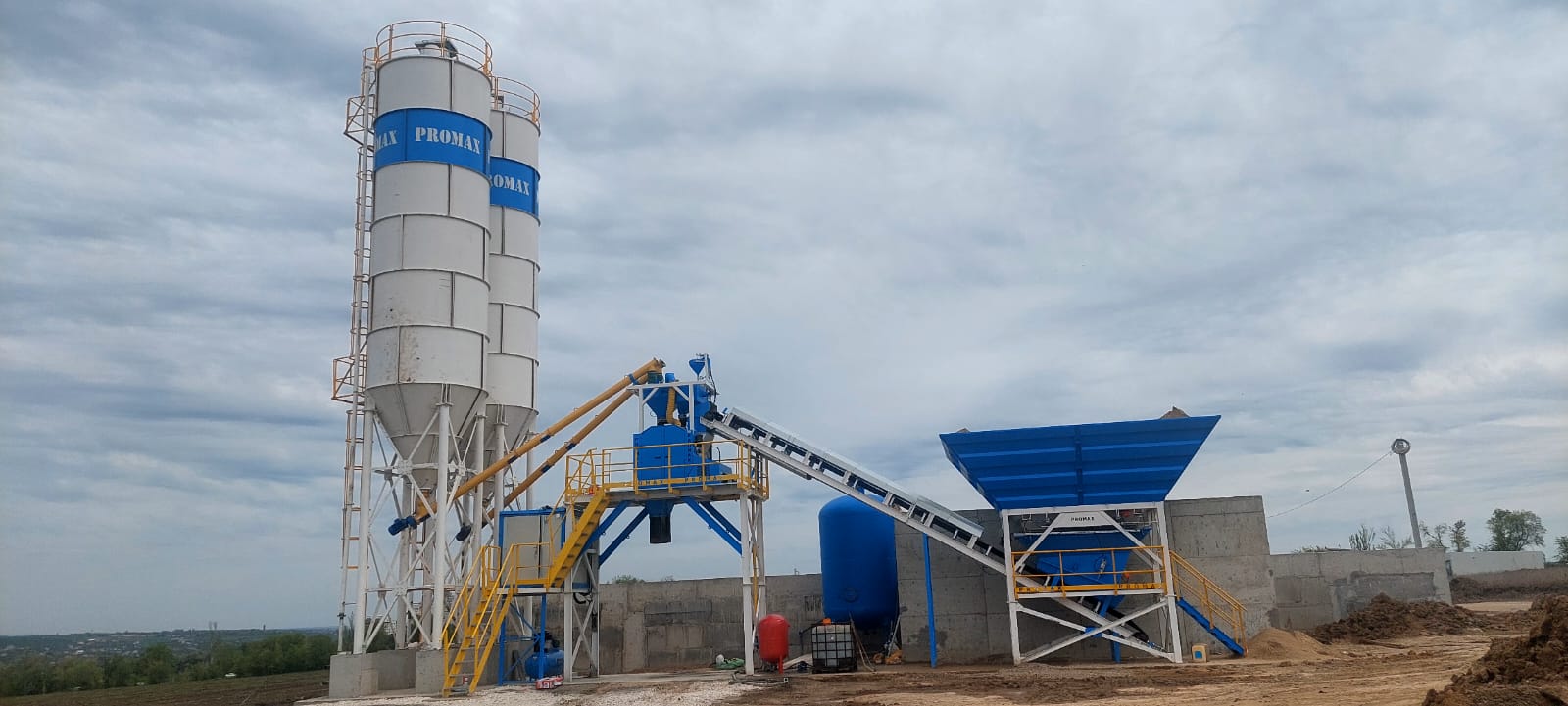 60m³/h Plus Kompakt Beton Santrali
