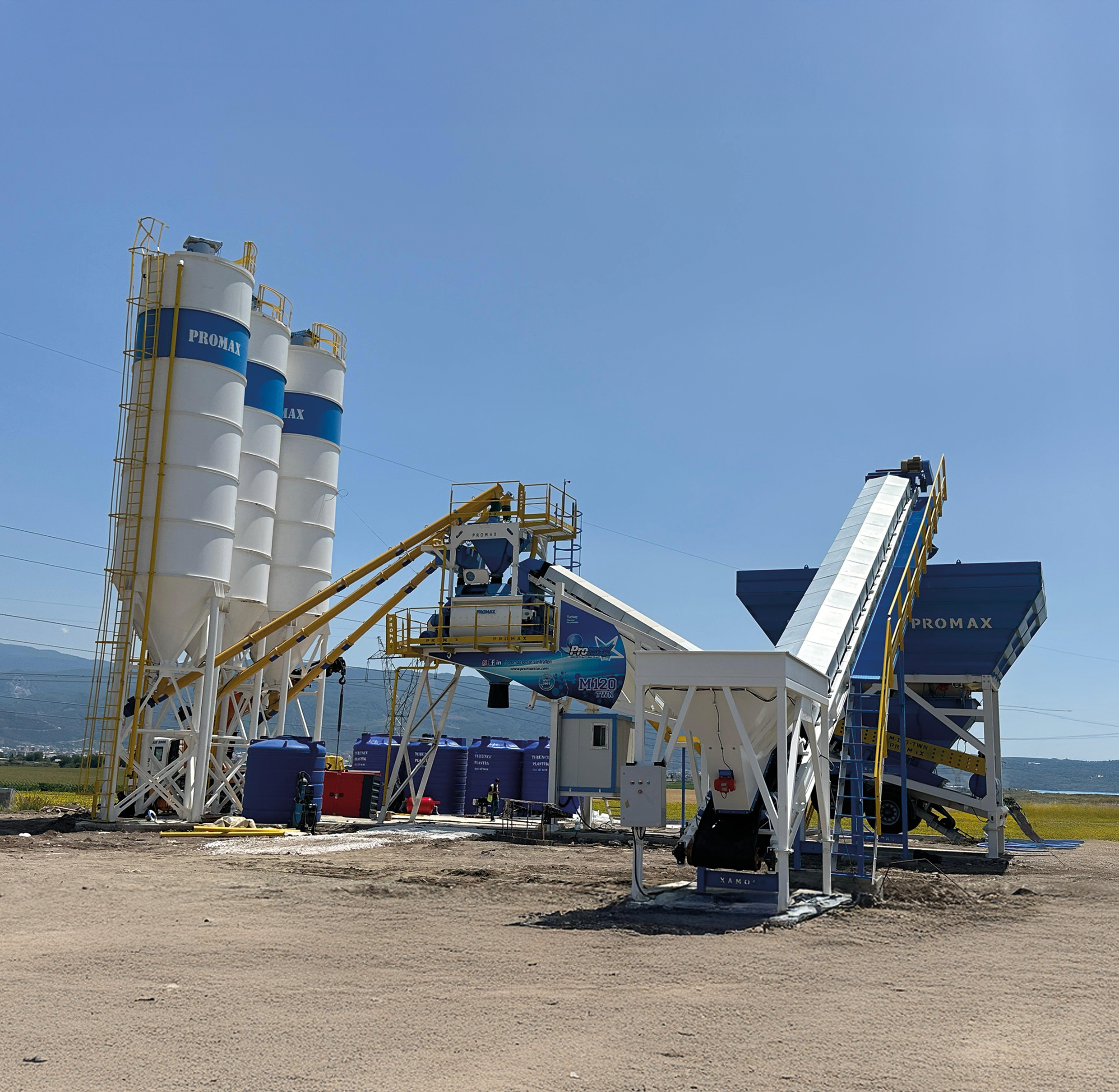 Mobil Beton Santralleri: Promax Kalitesi ile Mobilite, Verimlilik ve Üstün Destek Hizmetleri