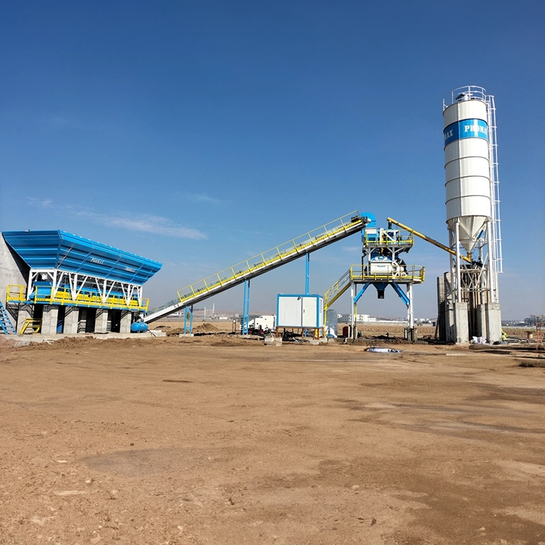 100m³/h Stationary Concrete Batching Plant