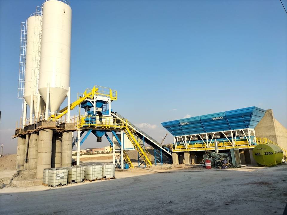 Kompaktna Betonara 120 m³/h