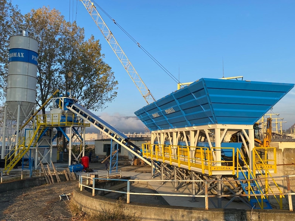 Kompaktna Betonara 60 m³/h