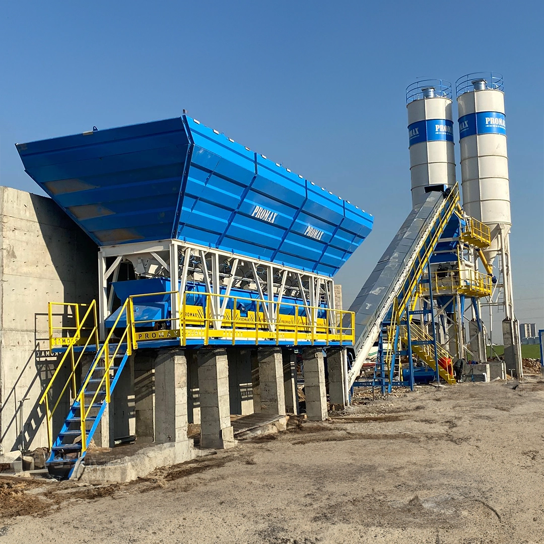130m³/h Sabit Beton Santrali