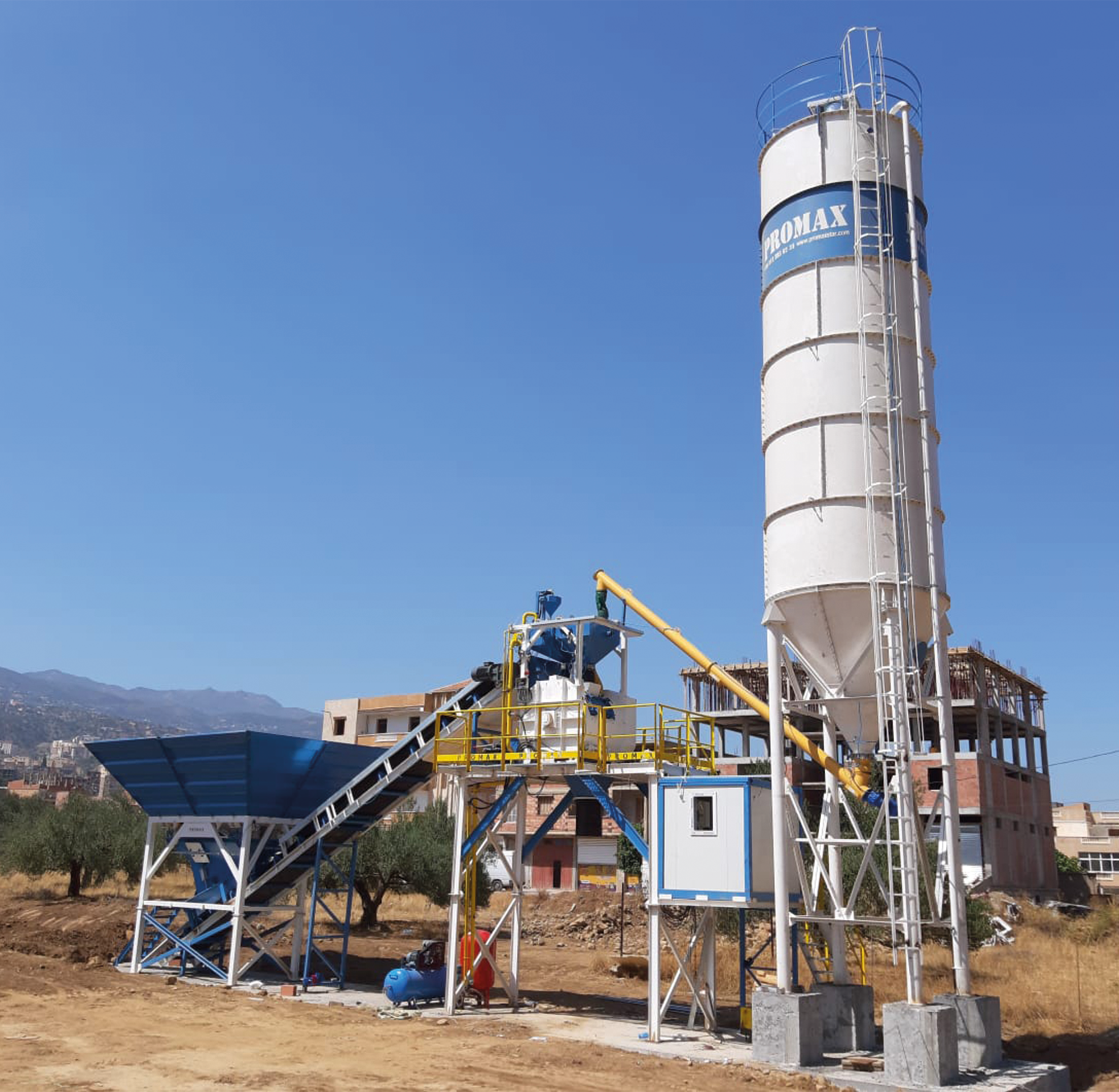60m³/h Plus Kompakt Beton Santrali
