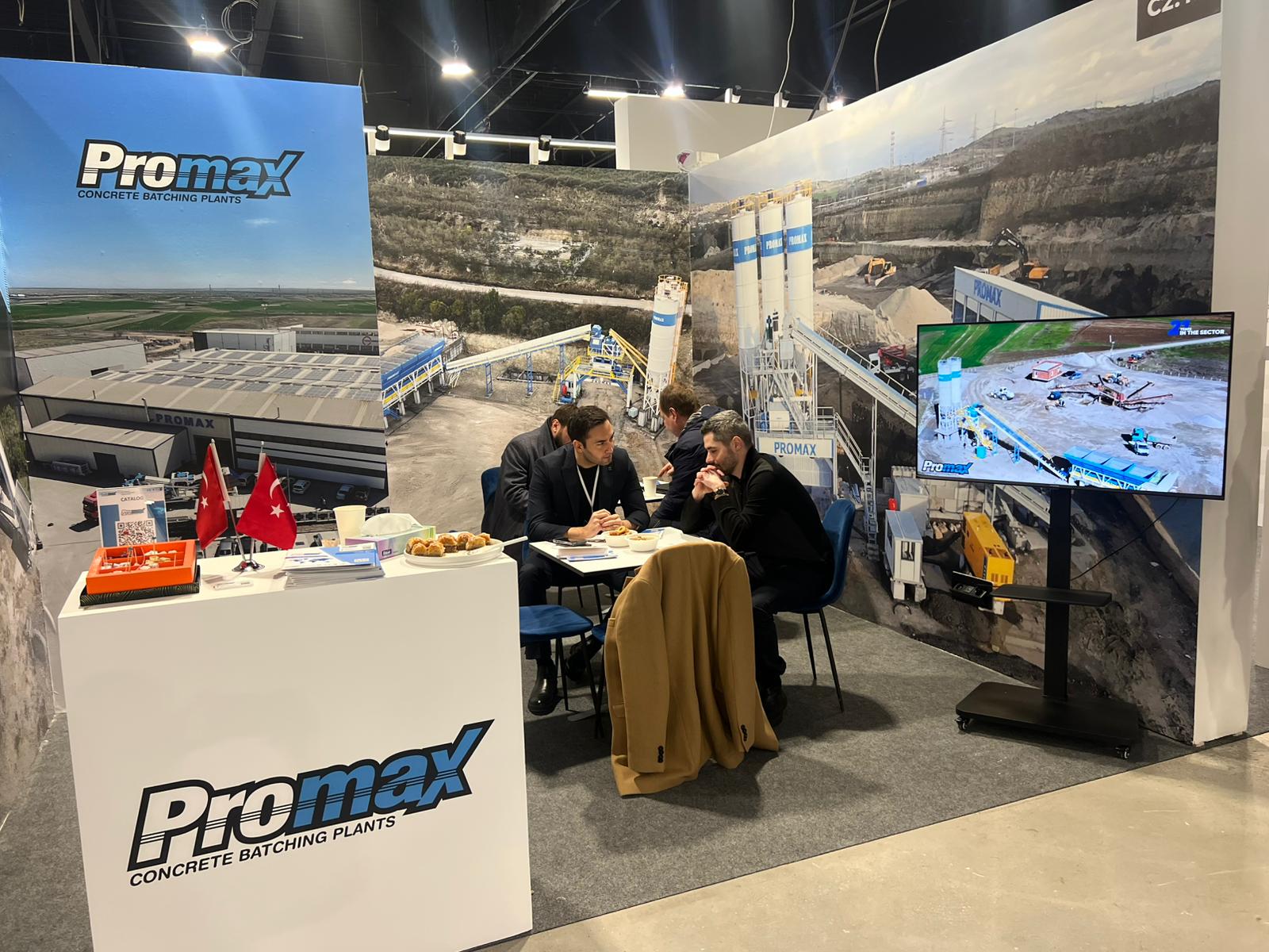 Promax Concrete Batching Plants marcou presença na feira Poland Concrete Expo