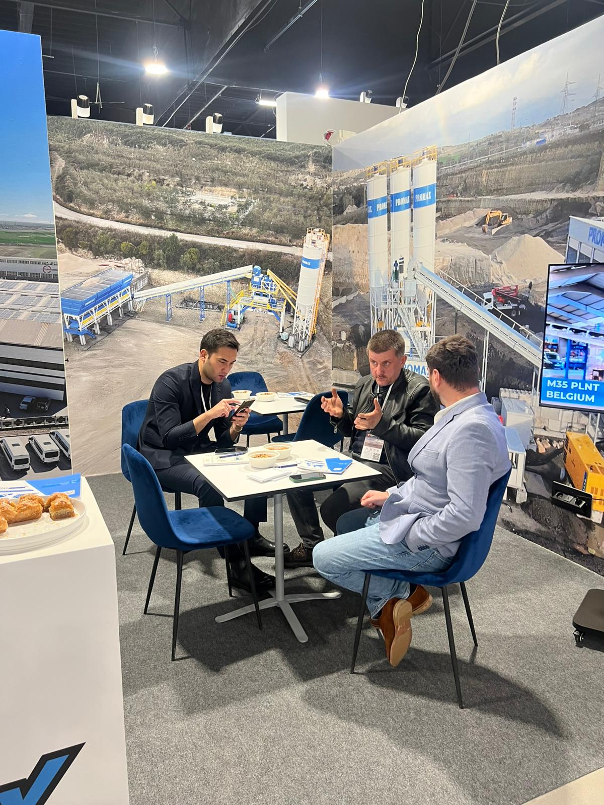 Promax Concrete Batching Plants marcou presença na feira Poland Concrete Expo